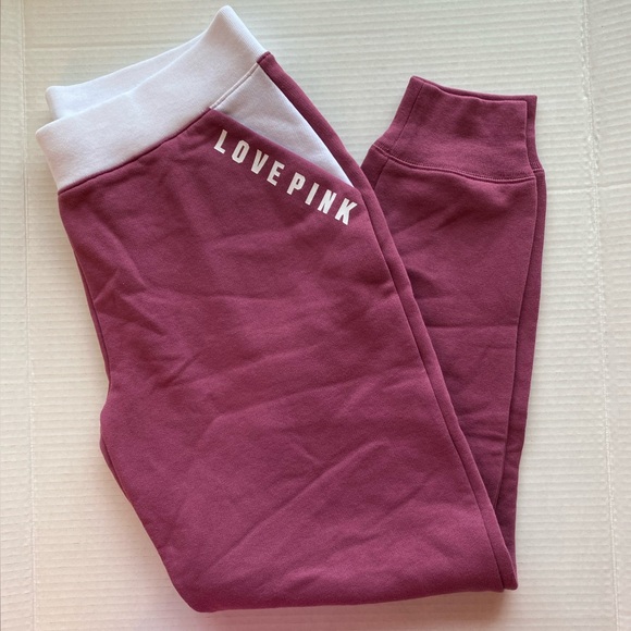 RARE Pink 2017 mulberry joggers sweatpants - Picture 2 of 5
